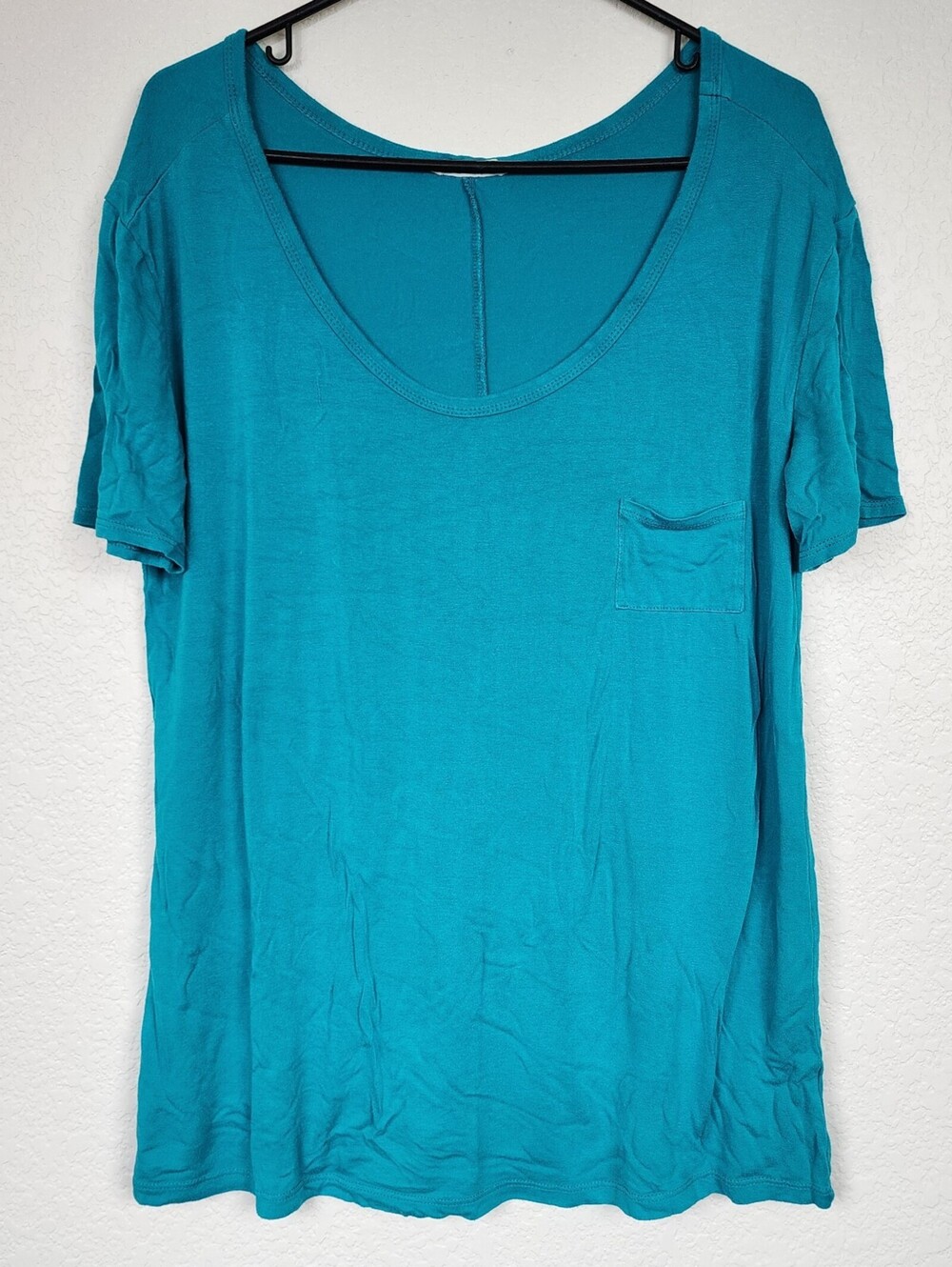 Fascination Large Teal Blue Tee Shirt